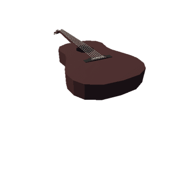 Acoustic Guitar Red